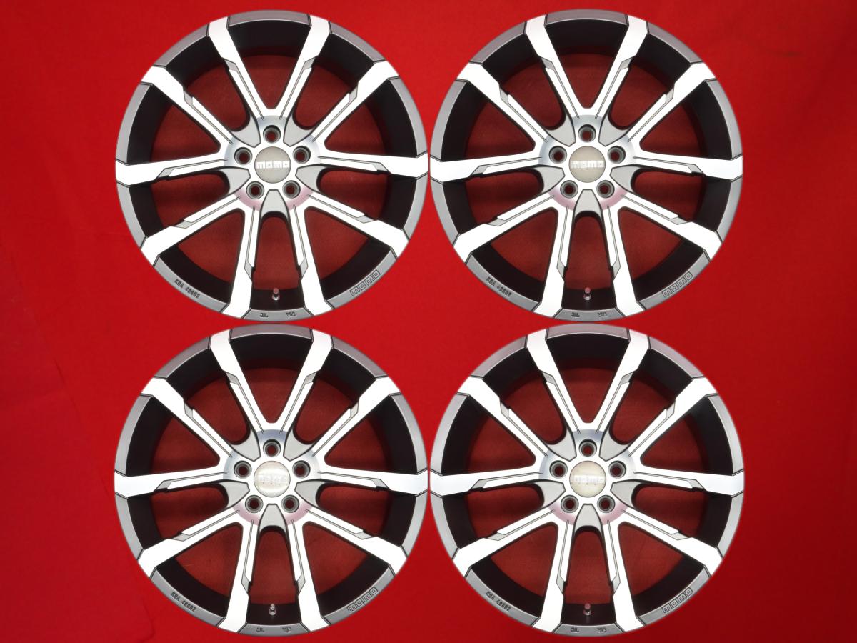 MOMO QUANTUM EVO クアンタムエボ 8Jx18 +54 5/100 ガンメタポリッシュ(ガンメタ&ポリッシュ) レガシィ..