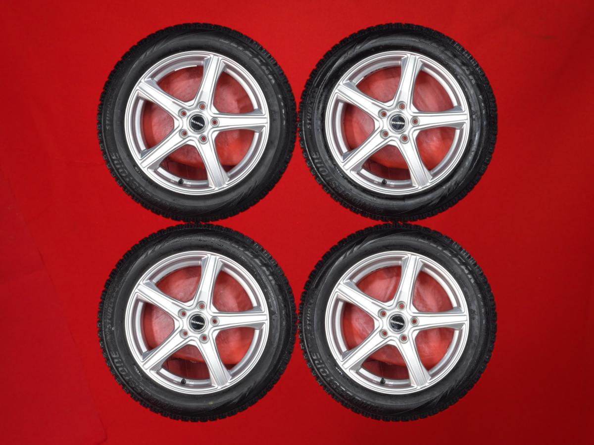 ブリヂストン ブリザック VRX BRIDGESTONE BLIZZAK VRX 215/55R17 94Q 5スポークタイプ 1P 7Jx17 +45 5/114.3 シルバー(銀色)系 エスティマ ハイブリッド グランディス クラウン アスリート ウィンダム エスティマ SX4 Sクロス エスクード CX-3 ヴェゼル アルティス アベン