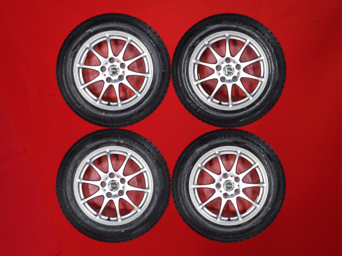 ダンロップ ウィンターマックス 02 WM02 DUNLOP WINTER MAXX 02 WM02 195/65R16 92Q 10スポークタイプ 1P 6.5Jx16 +38 5/114.3 シルバー(銀色)系 プリウス
