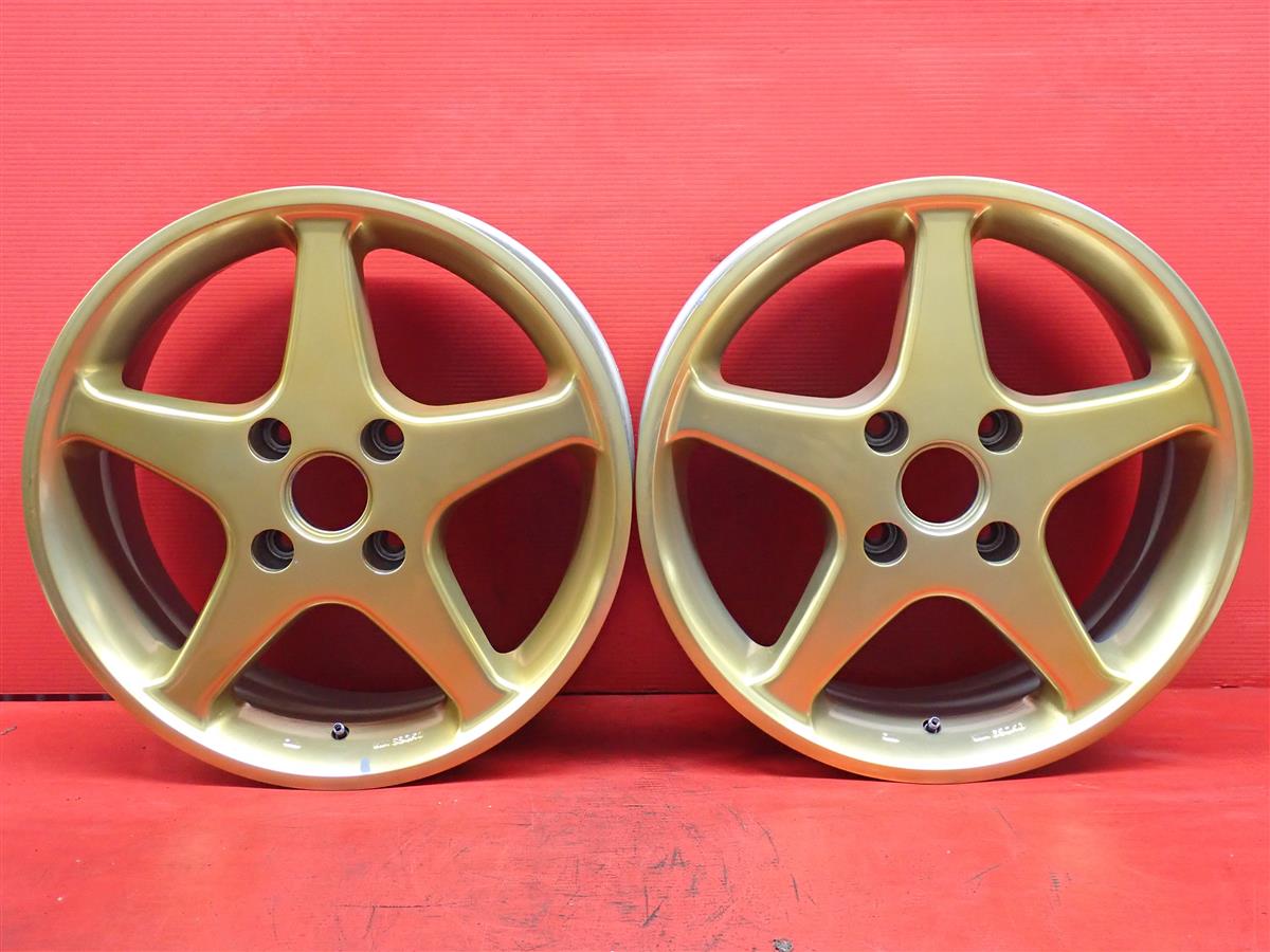 5スポークタイプ 1P 7Jx16 +38 4/114.3 ゴールド(金色)系