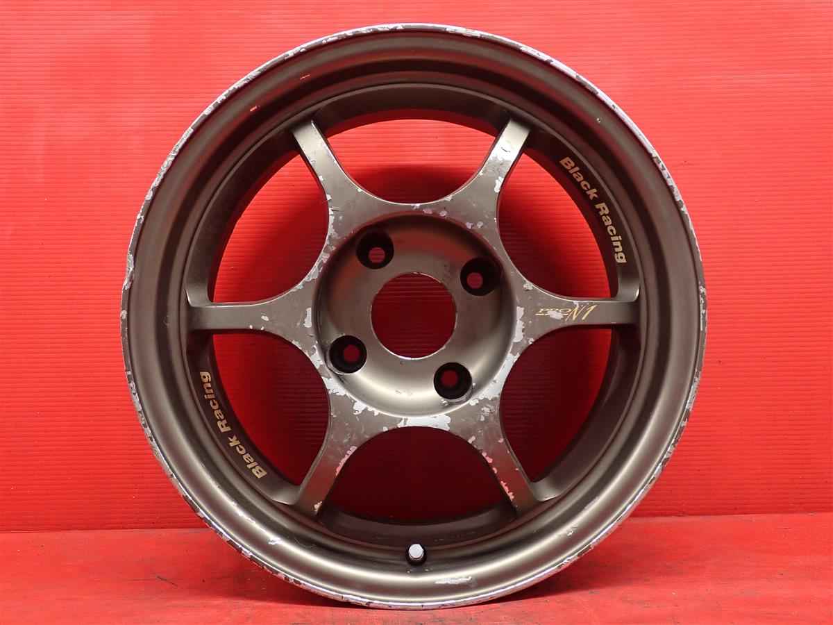 ブラックレーシング PRO-N1 7Jx15 +21 4/114.3 ブロンズ系