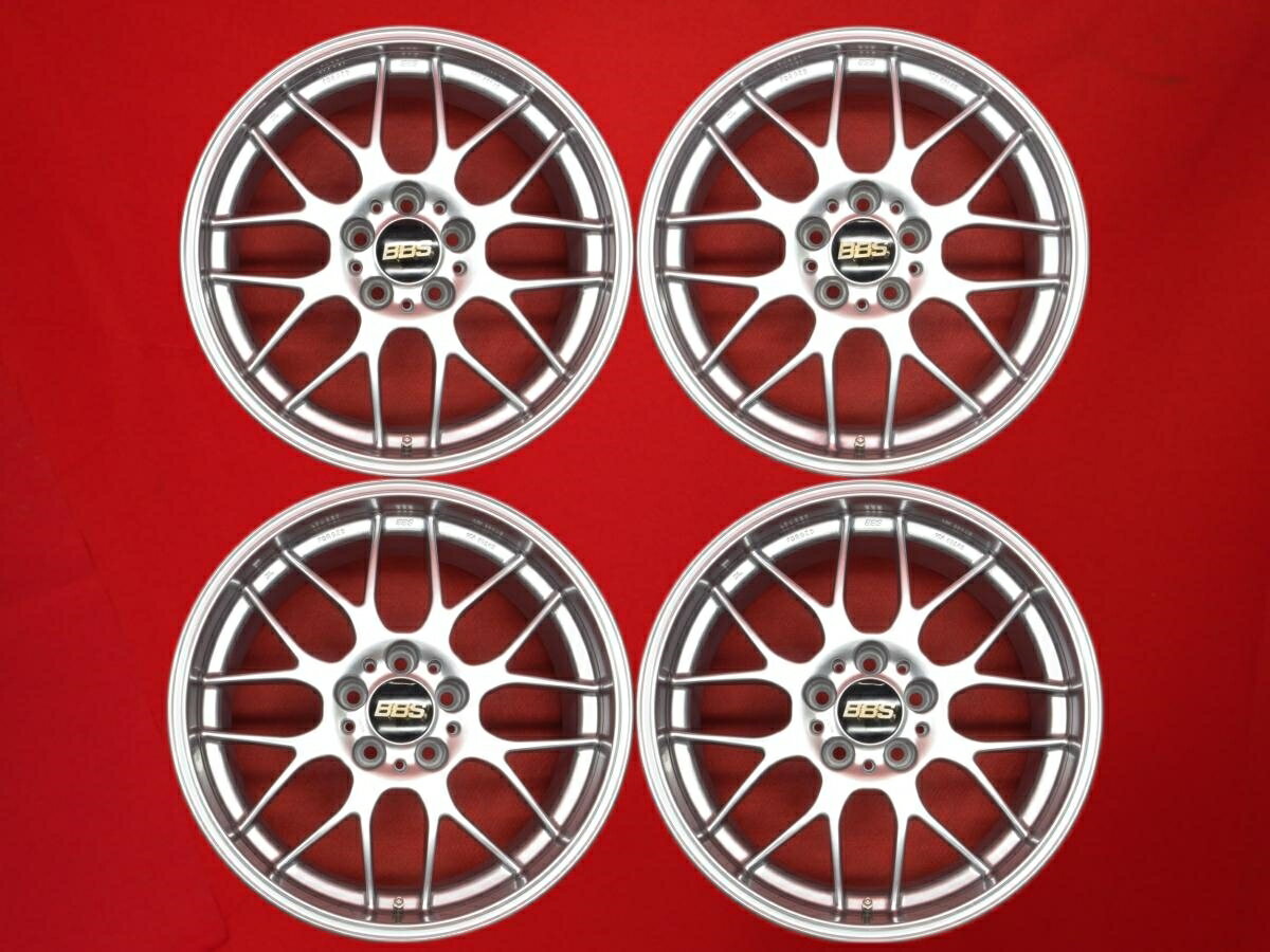 BBS RG-R 8.5/9.5Jx18 +23 5/114.3 シルバー(銀色)系 フェアレディZ ロードスター フェアレディZ