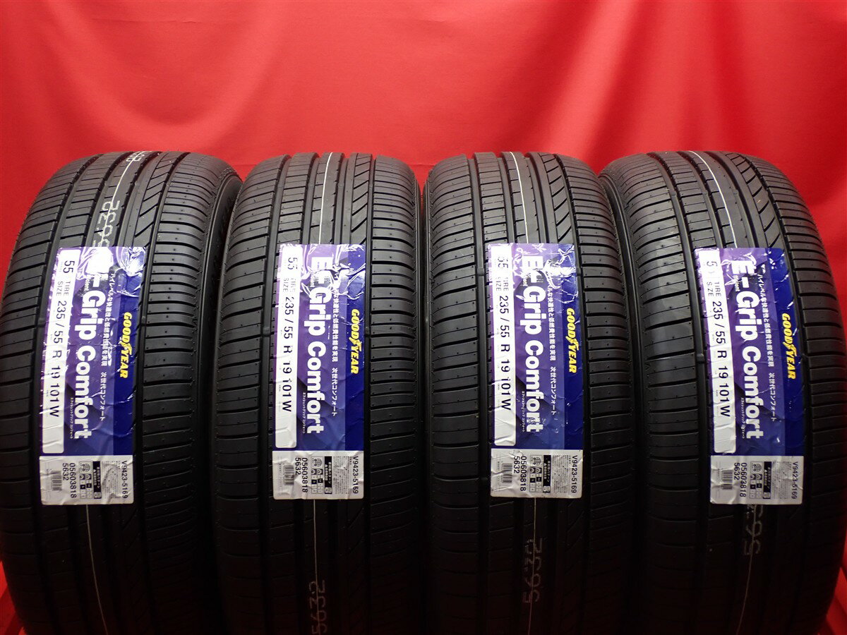 グッドイヤー エフィシエントグリップ コンフォート GOODYEAR EfficientGrip 235/55R19 101W Eペイス G..