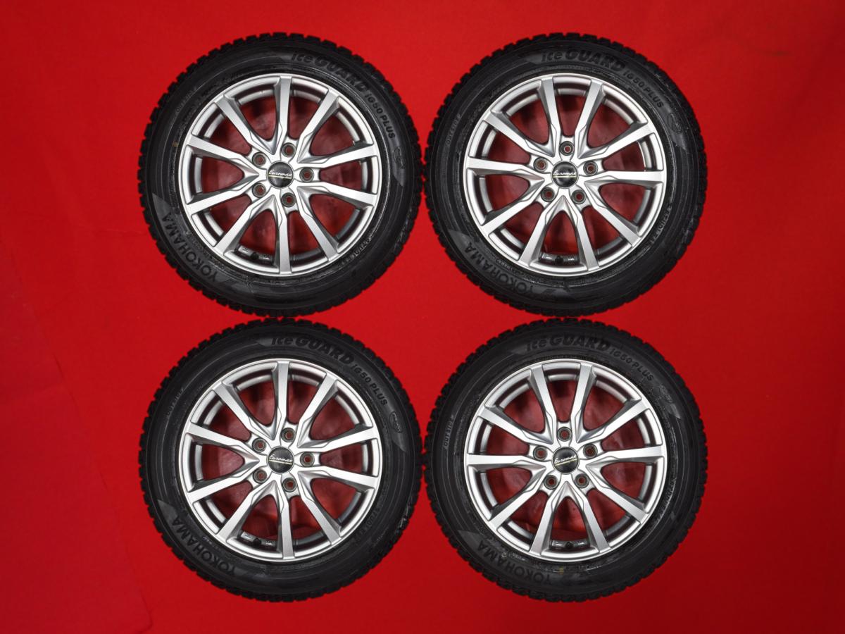 ヨコハマ アイスガード 5 プラス iG50 YOKOHAMA iceGUARD 5 PLUS iG50 205/55R16 91Q 5Wスポークタイプ 1P 6.5Jx16 +53 5/114.3 ガンメタ系 アクセラ スポーツ アテンザ スポーツワゴン プレマシー アテンザ スポーツ ステップワゴン スパーダ ラフェスタ ハイウェイスター