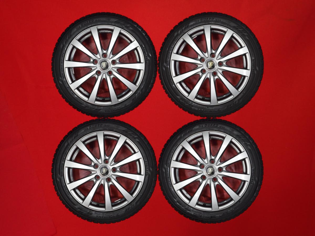 ヨコハマ アイスガード 6 iG60 YOKOHAMA iceGUARD 6 iG60 225/45R17 91Q 10スポークタイプ 1P 7Jx17 +39 5/114.3 ガンメタ系 マークII ブリット ブレイド クラウン アスリート プリウスα クラウン エステート IS200