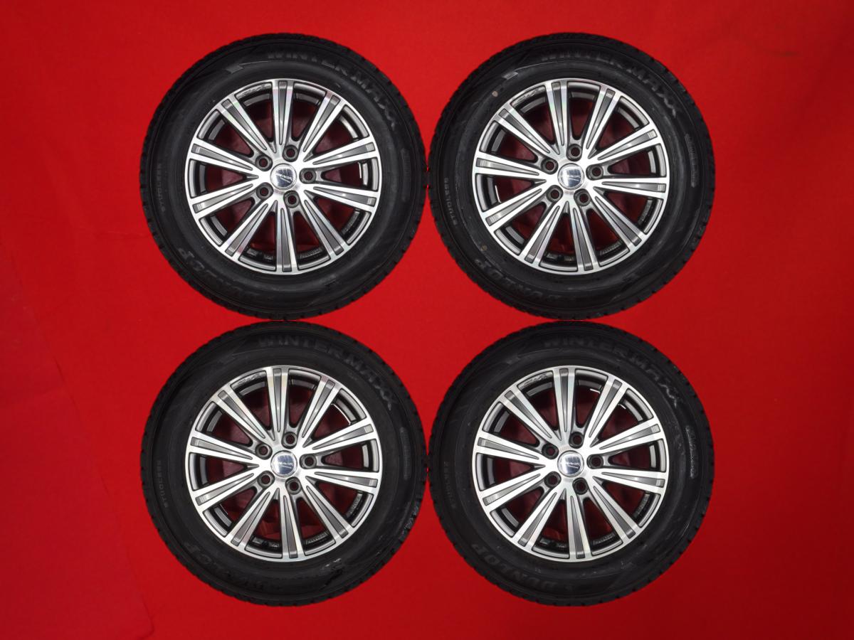 ダンロップ ウィンターマックス 02 WM02 DUNLOP WINTER MAXX 02 WM02 215/60R16 95Q 5Wスポークタイプ 1P 6.5Jx16 +38 5/114.3 ガンメタポリッシュ(ガンメタ&ポリッシュ) セドリック&グロリア セドリック ES330 エアトレック MPV アルファード エスティマ グランディス デリ