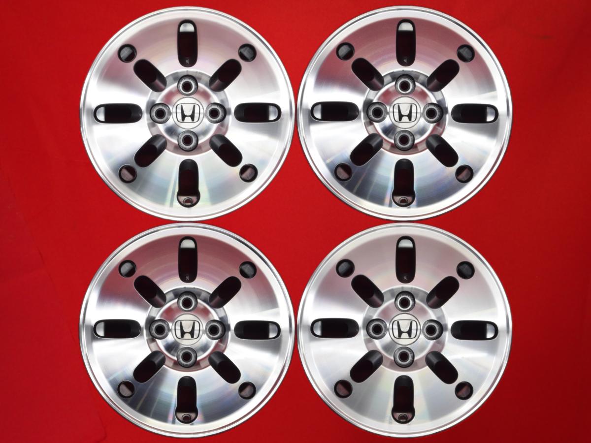 モビリオ 純正 オプション 5.5Jx14 +45 4/100 ポリッシュ系 ガンメタポリッシュ(ガンメタ&ポリッシュ) エヌボックス スラッシュ エヌワゴン モビリオ スパイク エヌボックス モビリオ エヌボックス プラス エヌワン エヌボックス カスタム エヌボックス プラス カスタム