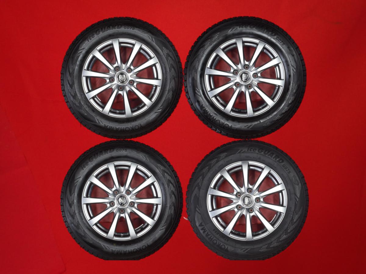 ヨコハマ アイスガード SUV G075 YOKOHAMA iceGUARD SUV G075 215/70R16 100Q 10スポークタイプ 1P 6.5Jx16 +38 5/114.3 ガンメタ系 パジェロ イオ アウトランダー デリカ D:5 RVR エクリプスクロス アウトランダー PHEV