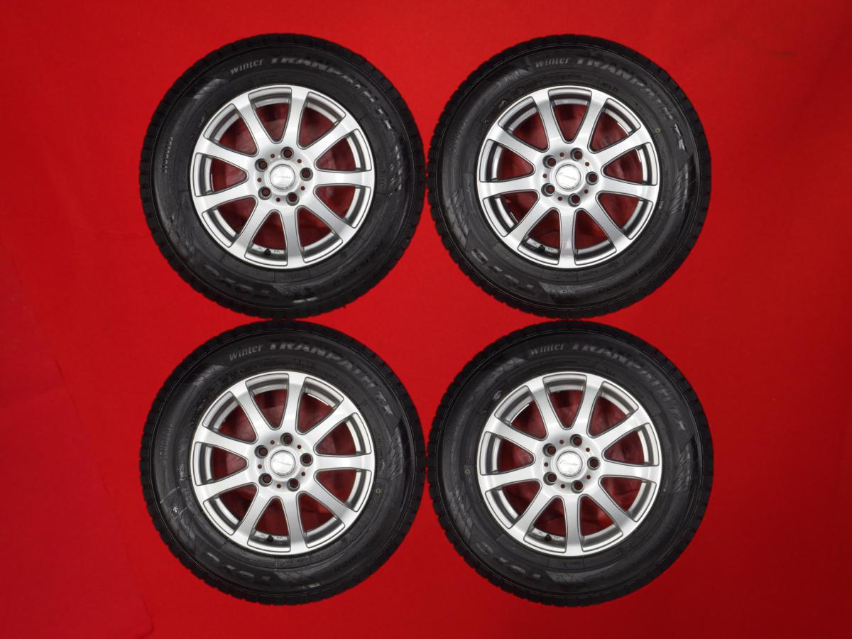 トーヨー ウィンタートランパス TX TOYO WINTER TRANPATH TX 215/70R16 100Q 9スポークタイプ 1P 6.5Jx16 +38 5/114.3 ガンメタ系