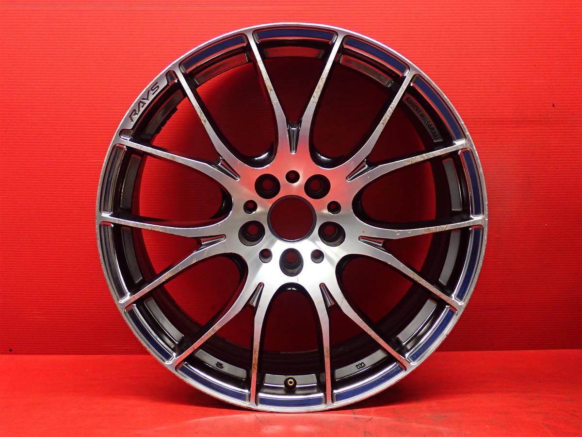 HOMURA(ホムラ) 2×7 8.5Jx19 +38 5/114.3 スーパーメタルコーティング系(メッキ色の塗装)