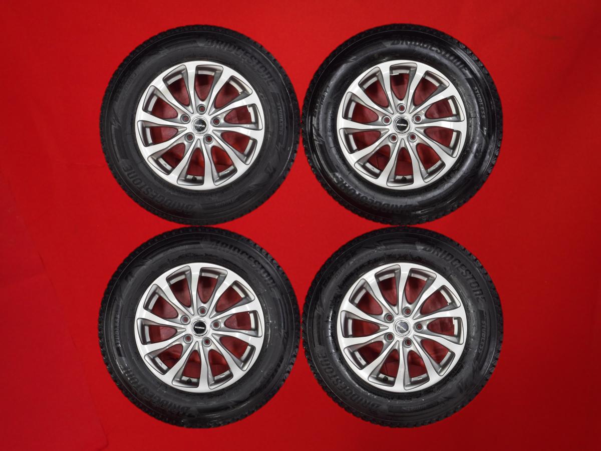 ブリヂストン ブリザック DM-V3 BRIDGESTONE BLIZZAK DM-V3 215/70R16 100Q 10エアロスポークタイプ 1P 6.5Jx16 +38 5/114.3 ガンメタ系 デリカ D:5 RVR エクリプスクロス ハリアー アウトランダー PHEV パジェロ イオ クルーガーハイブリッド RAV4 アウトランダー