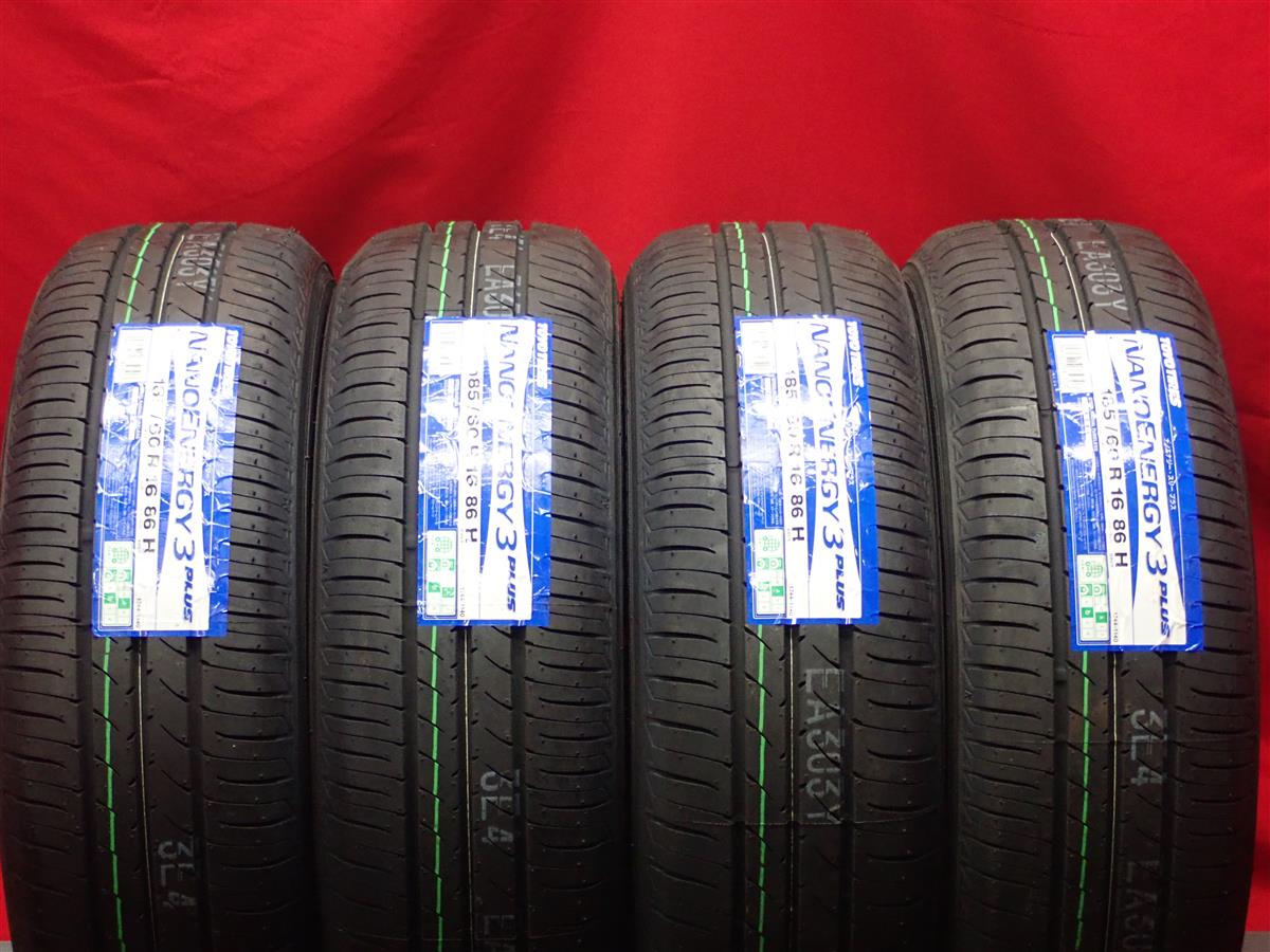 トーヨー ナノエナジー 3 プラス TOYO NANOENERGY 3 PLUS 185/60R16 86H アクア デミオ トレジア フィット マツダ2 ラクティス