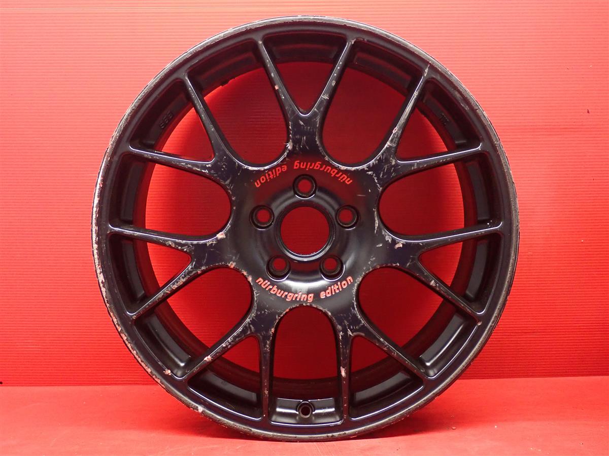 BBS CH-R ニュルブルクリンクエディション 8.5Jx19 +48 5/112 ブラック(黒色)系