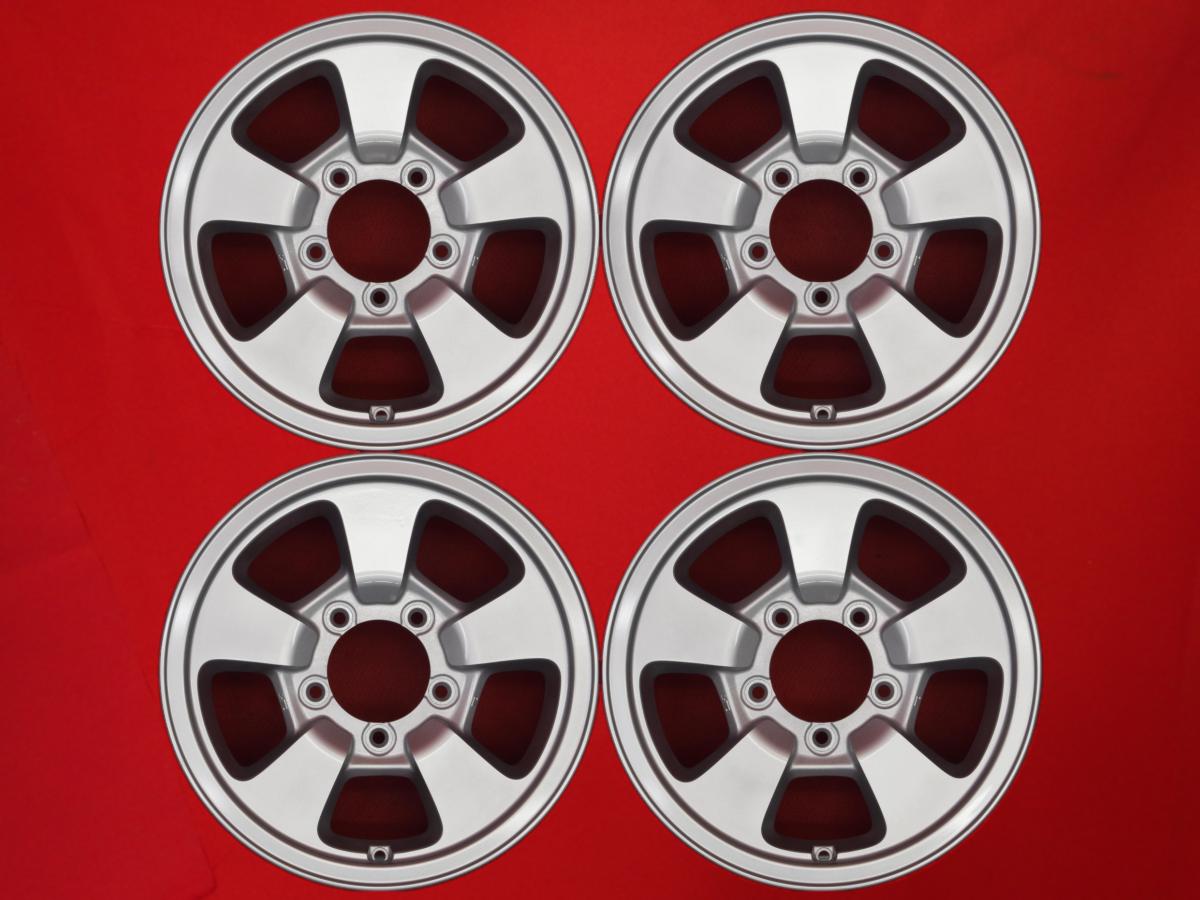 ジムニー (JA系)純正2 5.5Jx16 +22 5/139.7 シルバー(銀色)系 ジムニー