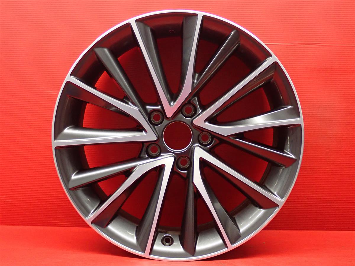 レクサス NX NH350h NH250 ZH/ZA20 後期 純正 18インチ 7.5Jx18 +35 5/114.3 ガンメタポリッシュ(ガンメタ&ポリッシュ)