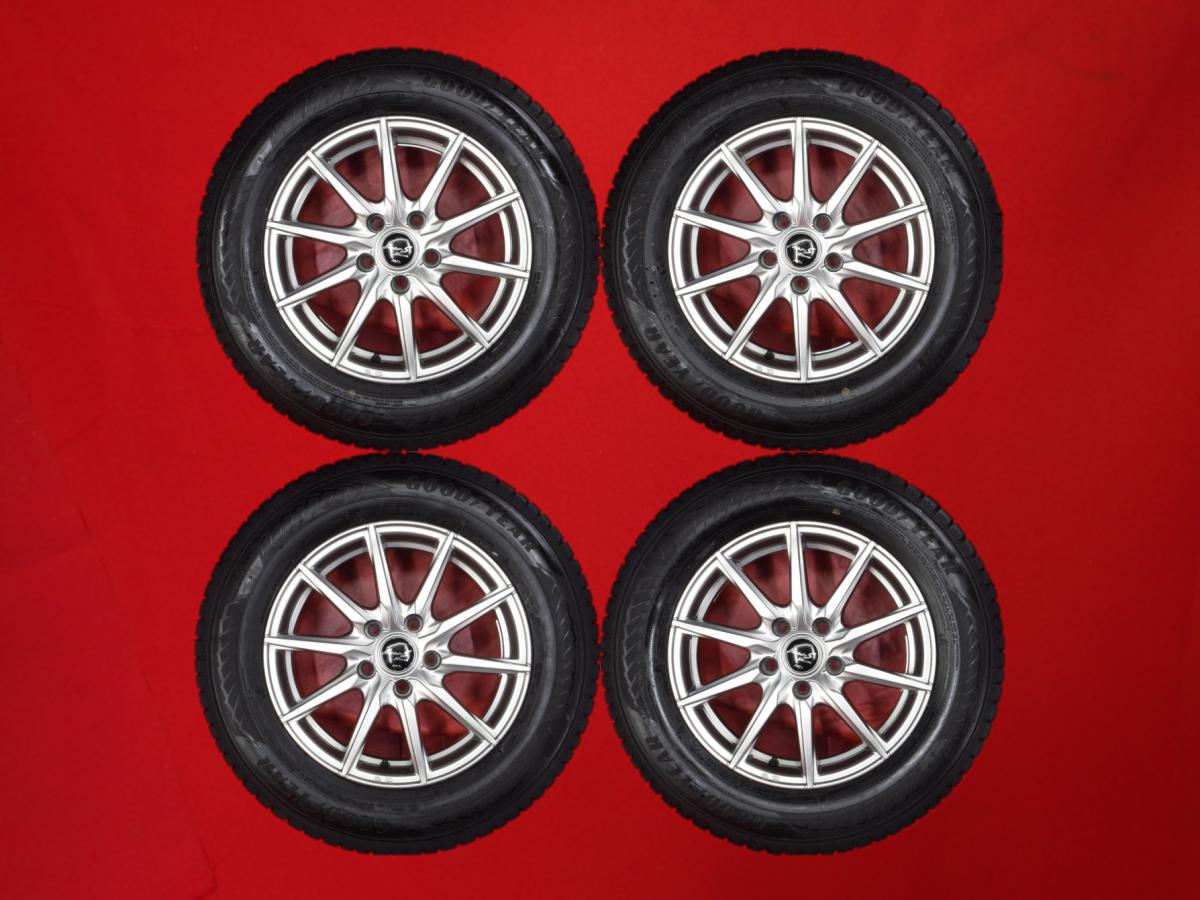 グッドイヤー アイスナビ 8 GOODYEAR ICENAVI 8 215/65R16 98Q 10スポークタイプ 1P 6.5Jx16 +38 5/114.3 ガンメタ系 プレサージュ デュアリス エルグランド カローラ クロス アルファード エクストレイル MPV ヴェルファイア