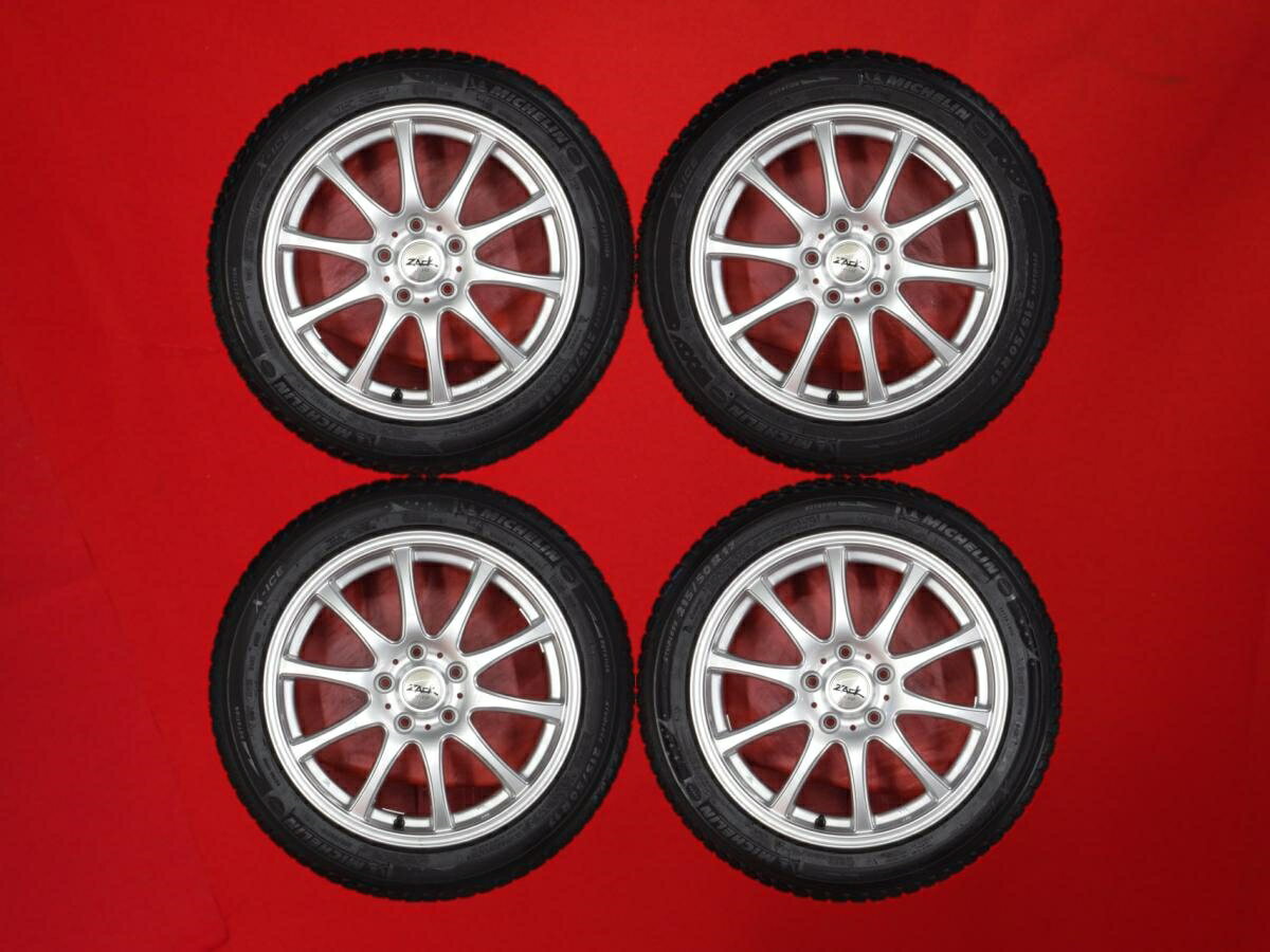 ミシュラン X-ICE XI3 MICHELIN X-ICE XI3 215/50R17 95H 10スポークタイプ 1P 7Jx17 +53 5/114.3 シルバー(銀色)系 アテンザ セダン ミレーニア アクセラ スポーツ アテンザ スポーツワゴン ビアンテ アテンザ スポーツ アクセラ ハイブリッド レヴォーグ