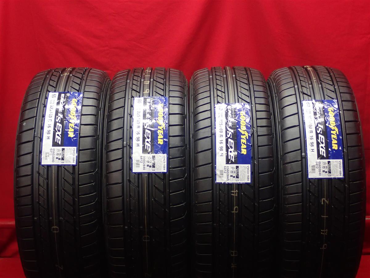 グッドイヤー イーグル LS エグゼ GOODYEAR EAGLE LS EXE 225/60R16 98H A8 DEVILLE Sクラス Vクラス XJ XJ6 XJ8 アランテ エルドラド グレンジャー コンコース コンチネンタル シーマ セビル セルシオ センチュリー ソブリン タウンカー ドゥビル ビアノ ビジョン プラウデ