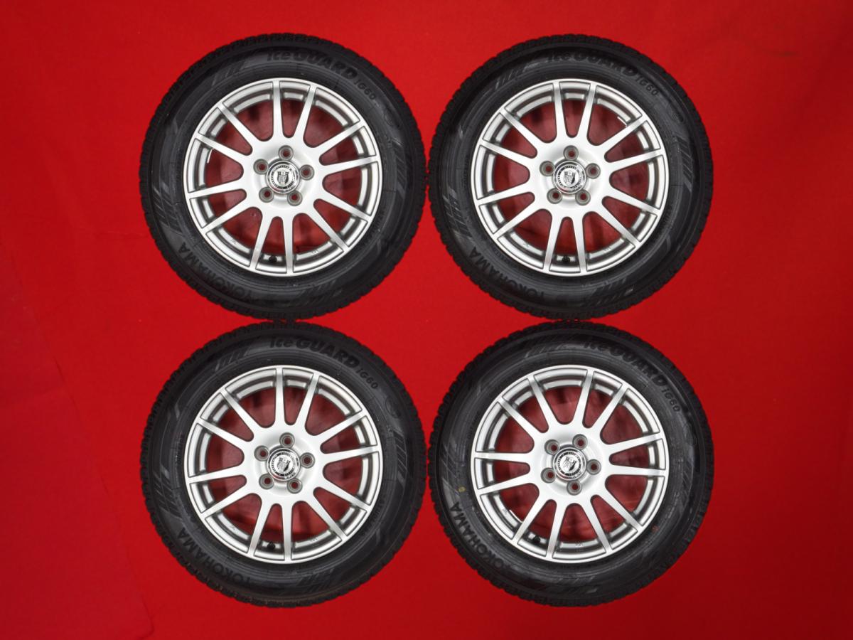 ヨコハマ アイスガード 6 iG60 YOKOHAMA iceGUARD 6 iG60 185/65R15 88Q 6Wスポークタイプ 1P 6Jx15 +43 5/100 ガンメタ系 シエンタ プリウス ラクティス
