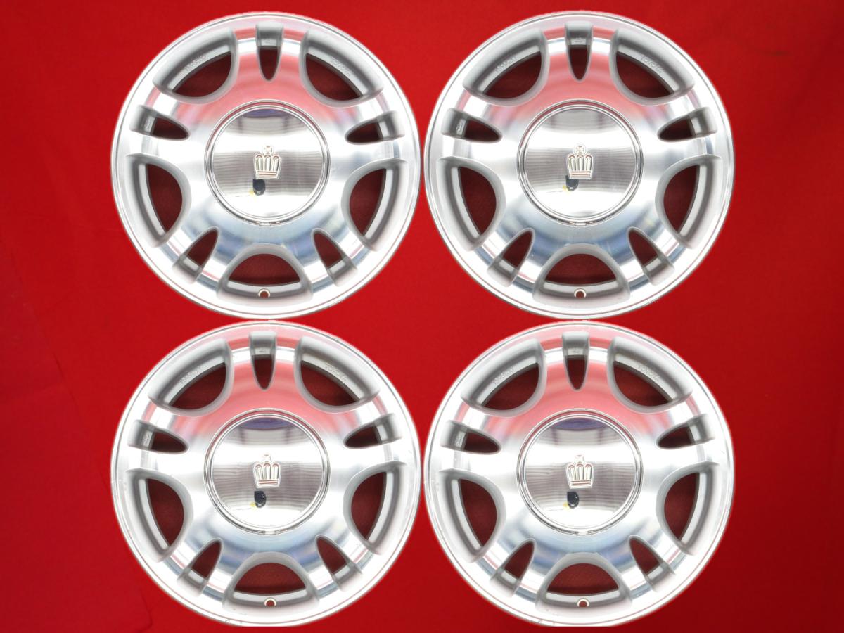 クラウン セダン-コンフォート純正 5.5Jx15 +45 5/114.3 シルバーポリッシュ(シルバー&ポリッシュ) クラウン コンフォート クラウン セダン