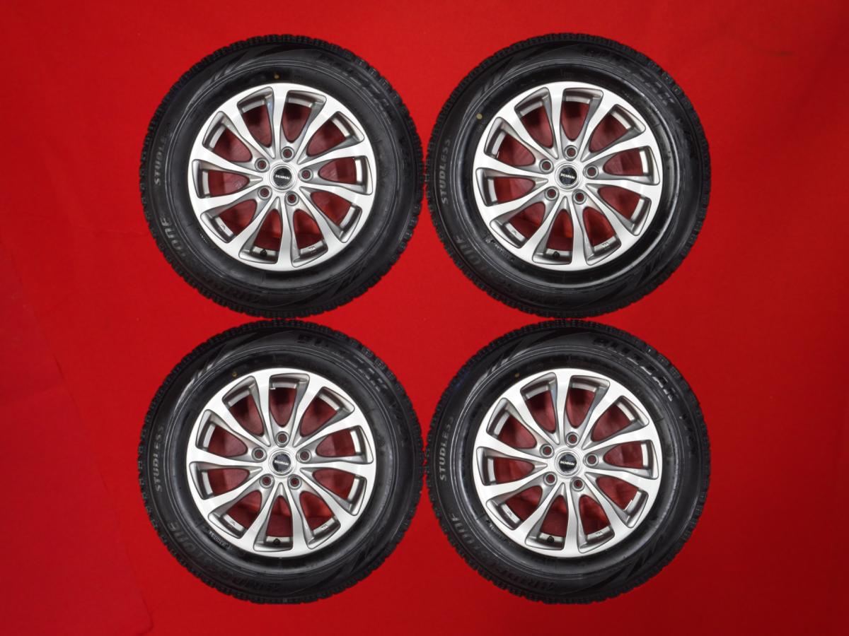 ブリヂストン ブリザック VRX BRIDGESTONE BLIZZAK VRX 215/65R16 98Q 10エアロスポークタイプ 1P 6.5Jx16 +38 5/114.3 ガンメタ系 アルファード ヴェルファイア デュアリス プレサージュ カローラ クロス エルグランド MPV エクストレイル