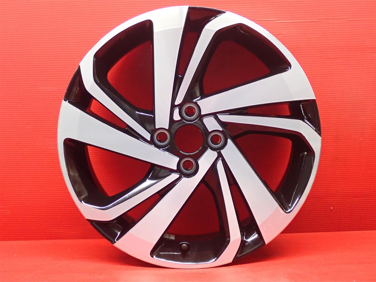 ライズ Z 純正 17インチ 6Jx17 +40 4/100 ブラックポリッシュ(ブラック&ポリッシュ)