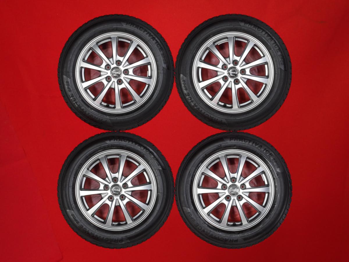 ヨコハマ プラクティバ アイス BP02 YOKOHAMA PRACTIVA ICE BP02 185/65R15 88Q 5Wスポークタイプ 1P 6Jx15 +45 5/100 ガンメタ系 プリウスPHV インプレッサ プレミオ オーパ ラクティス プリウス アリオン ウィッシュ シエンタ