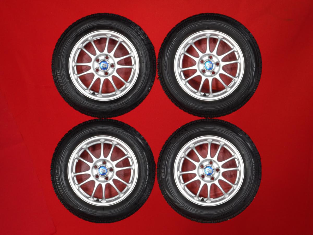 ブリヂストン ブリザック VRX BRIDGESTONE BLIZZAK VRX 195/65R15 91Q 6Wスポークタイプ 1P 6Jx15 +45 5/100 シルバー(銀色)系 ウィッシュ プリウス カローラ カローラ ツーリング CT200h プリウスPHV