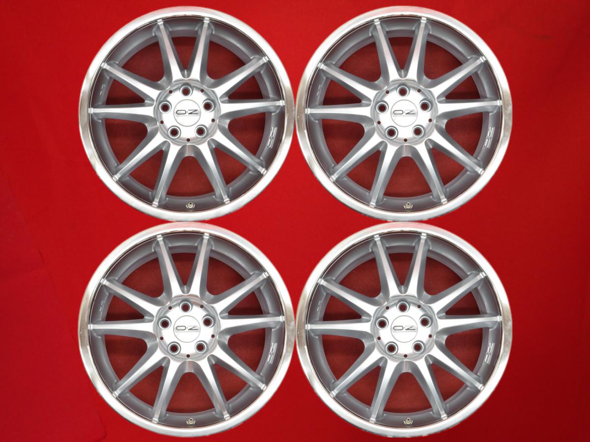 O-Z Classe クラッセ 1 パテントリップ 8Jx18 +46 5/108 ポリッシュ系 シルバー(銀色)系 S60 Xタイプ ..