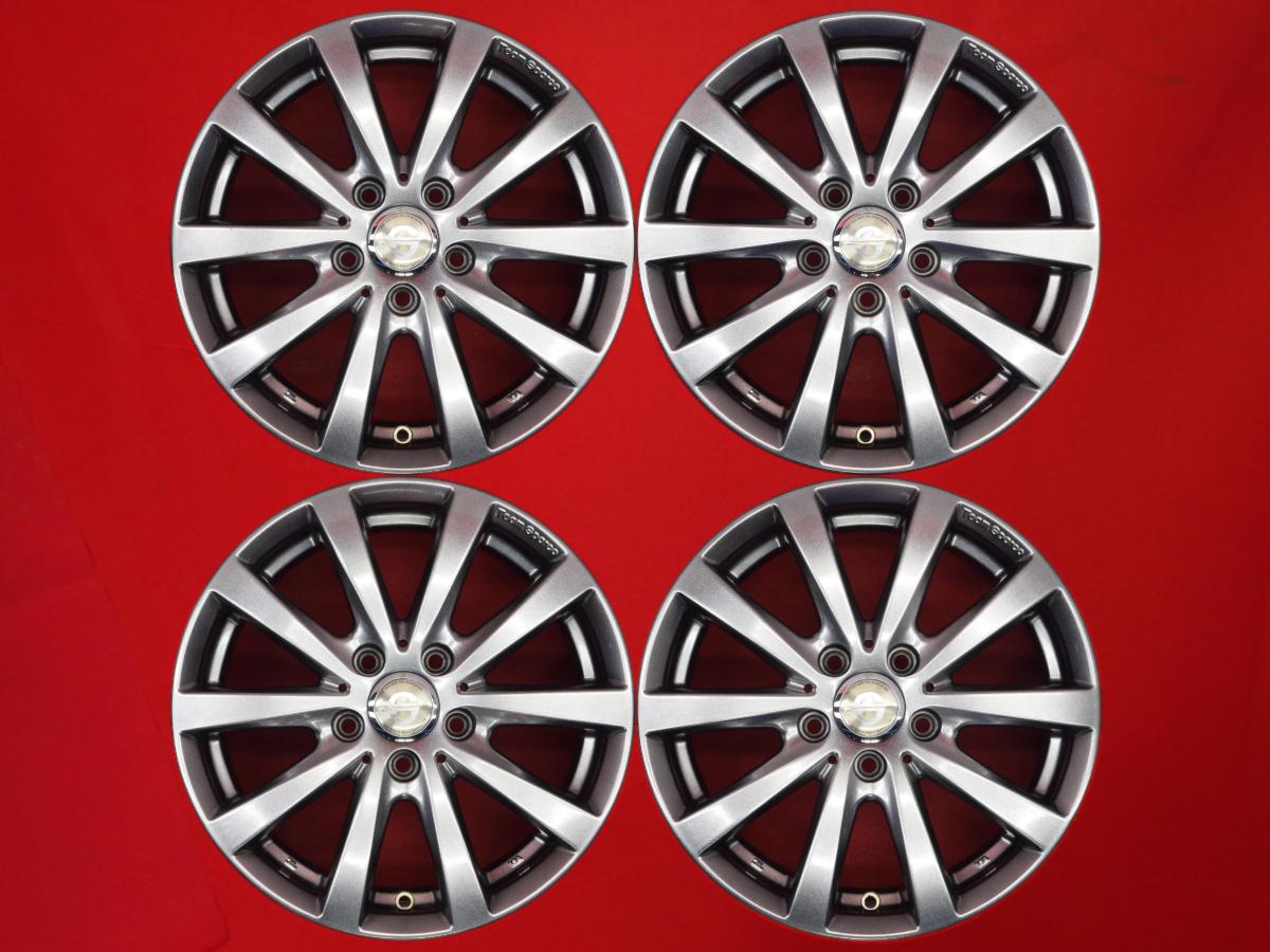 チーム スパルコ VALOSA ヴァローザ 6.5Jx16 +48 5/112 ガンメタ系 A3 スポーツバック A3 クロス ゴルフ ジェッタ ゴルフV ゴルフVI ザ ビートル ゴルフ ヴァリアント ゴルフ プラス ゴルフ トゥーラン