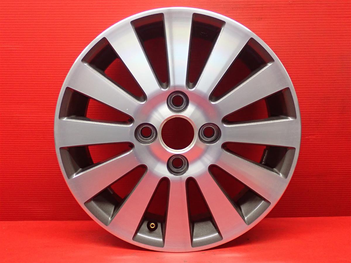 ステラ 純正12本スポーク 4.5Jx14 +45 4/100 ガンメタポリッシュ(ガンメタ&ポリッシュ)