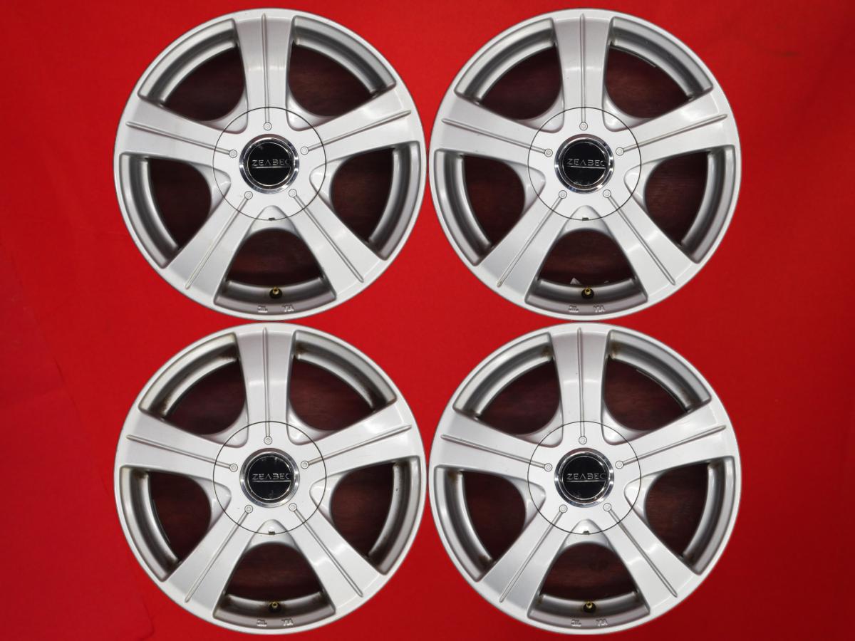 5スポークタイプ 1P 6Jx15 +28 4 5/114.3 シルバー(銀色)系