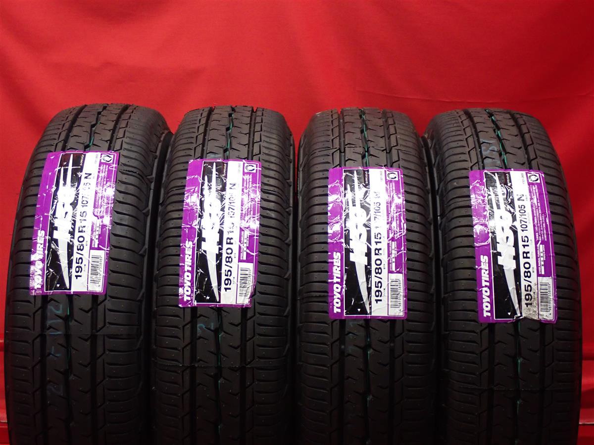 トーヨー H30 - TOYO H30 - 195/80R15 107/105N NV350 キャラバンワゴン エスクード キャラバン バン コモ ジムニー シエラ ジムニー ノマド ストラーダ ダットサン ハイエース ハイエースコミューター ハイエースバン ハイエースバン ジャストロー ハイエースワゴン ハイラ