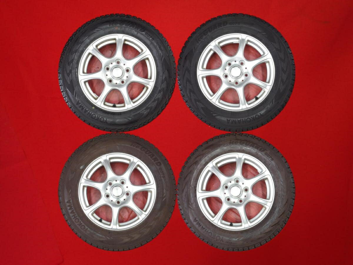 ヨコハマ アイスガード SUV G075 YOKOHAMA iceGUARD SUV G075 175/80R15 90Q 7スポークタイプ 1P 5.5Jx15 +50 5/114.3 シルバー(銀色)系 Z テリオス キッド