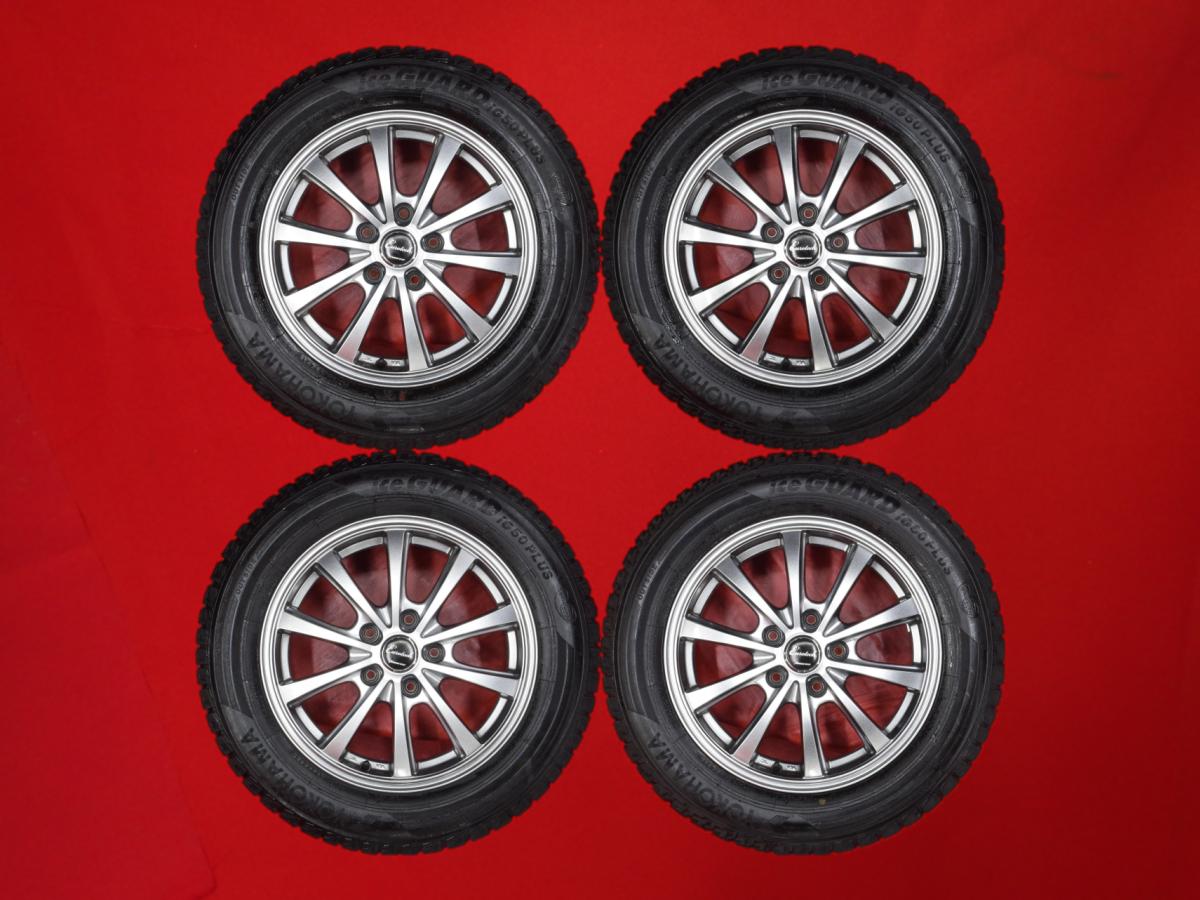 ヨコハマ アイスガード 5 プラス iG50 YOKOHAMA iceGUARD 5 PLUS iG50 215/60R16 95Q 5Wスポークタイプ 1P 6.5Jx16 +53 5/114.3 ガンメタ系 オデッセイ エスティマ MPV ティアナ カムリ CX-3 ヴェゼル