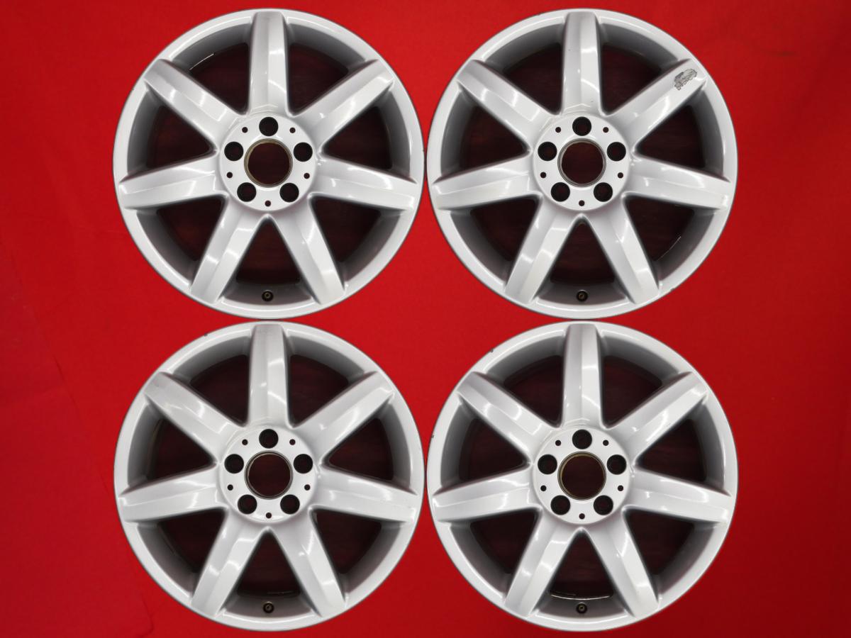 メルセデス-ベンツ SL(R230)純正 8.5Jx17 +35 5/112 シルバー(銀色)系