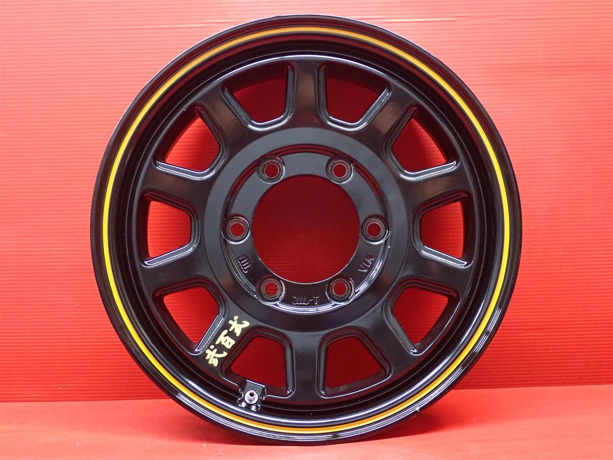 弐百式 - 6Jx15 +33 6/139.7 ブラック(黒色)系