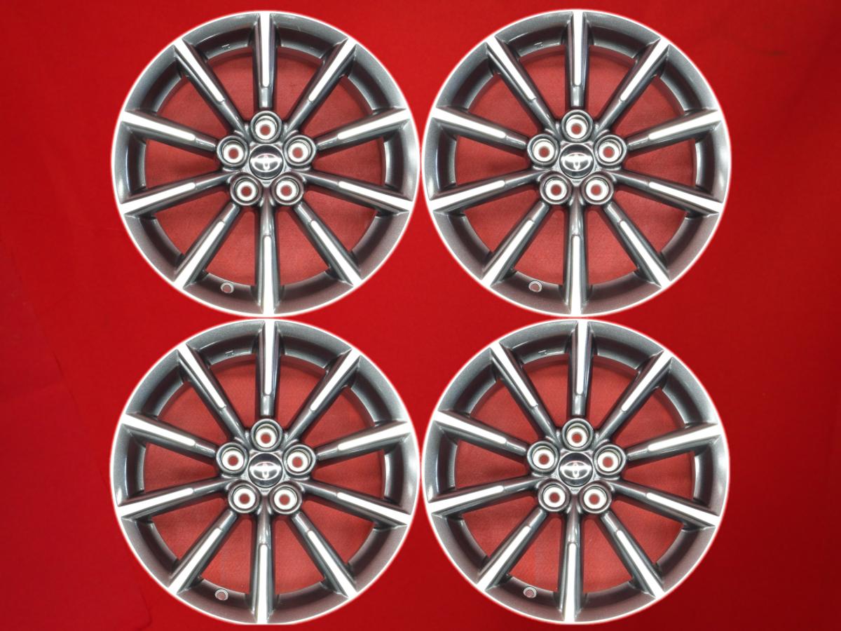 86 純正10スポーク 6.5Jx16 +48 5/100 ガンメタポリッシュ(ガンメタ&ポリッシュ) 86 GR 86 BRZ