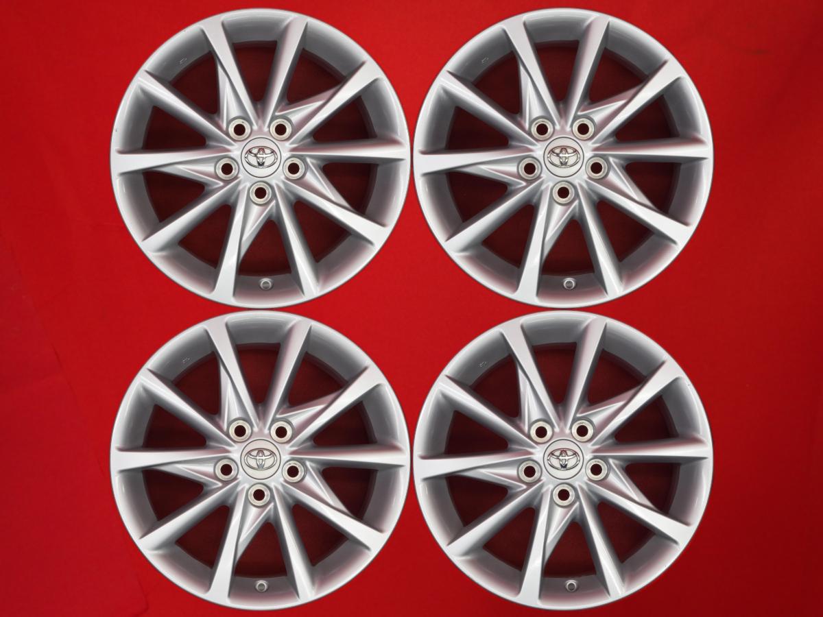 プリウスα Sツーリング純正 7Jx17 +45 5/114.3 シルバー(銀色)系 プリウスα