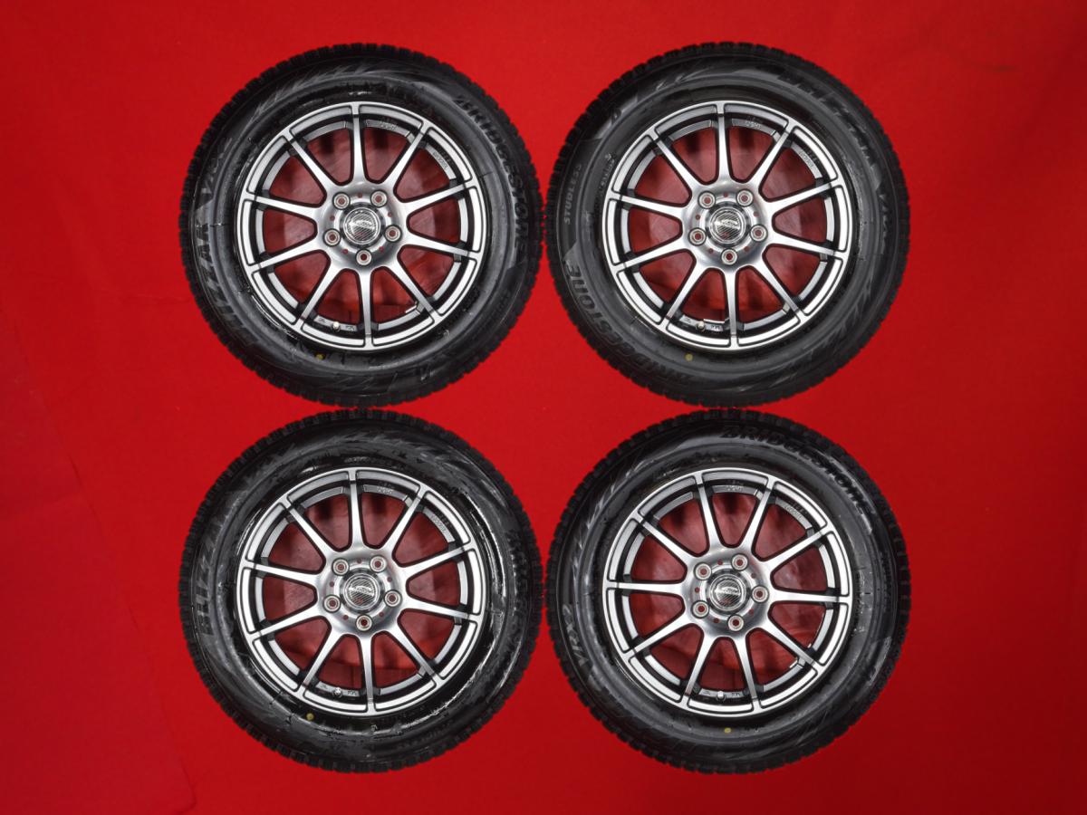 ブリヂストン ブリザック VRX2 BRIDGESTONE BLIZZAK VRX2 215/60R16 95Q 10スポークタイプ 1P 6.5Jx16 +53 5/114.3 ガンメタ系 エスティマ ティアナ MPV カムリ ヴェゼル CX-3 オデッセイ エスティマ ハイブリッド