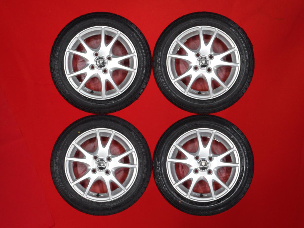 オートバックス ノーストレック N5 AUTOBACS NORTHTRECK N5 155/65R14 75Q 5Wスポークタイプ 1P 4.5Jx14 +45 4/100 シルバー(銀色)系 ワゴンR スマイル アルト ECO eKスペース タント スペーシア AZ-ワゴン AZ-ワゴン カスタムスタイル スペーシア カスタム eKスペース カス