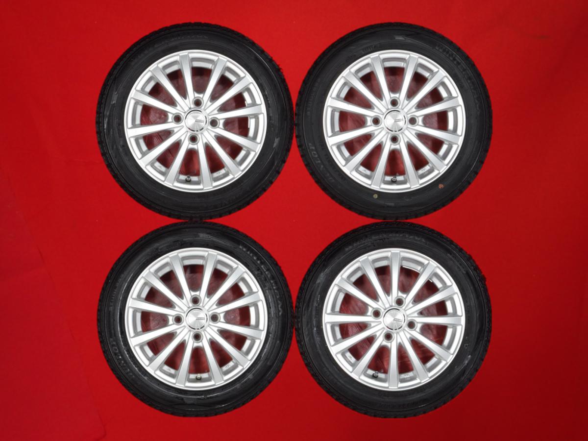 ダンロップ ウィンターマックス 02 WM02 DUNLOP WINTER MAXX 02 WM02 155/65R14 75Q 12スポークタイプ 1P 4.5Jx14 +45 4/100 シルバー(銀色)系 ミラ エッセ デイズ ソニカ ルクラ ピクシス スペース ミラ カスタム エヌボックス カスタム エヌワゴン カスタム タント エグゼ