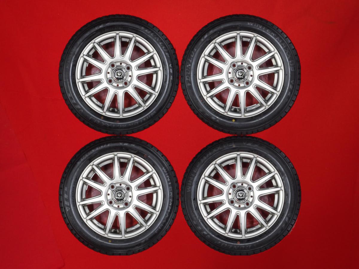 ダンロップ ウィンターマックス 03 WM03 DUNLOP WINTER MAXX 03 WM03 155/65R14 75Q 6Wスポークタイプ 1P 4.5Jx14 +45 4/100 ガンメタ系 ステラ リベスタ シフォン カスタム エヌバン eKクロス スペース プレオ フレア ピクシス メガ フレアワゴン カスタムスタイル エヌワ