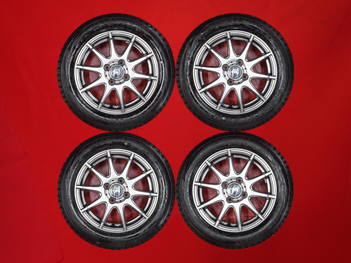 ブリヂストン ブリザック VRX BRIDGESTONE BLIZZAK VRX 155/65R14 75Q 10スポークタイプ 1P 4.5Jx14 +45 4/100 ガンメタ系 ミラ バン エヌワゴン カスタム ミラ アヴィ eKカスタム MRワゴン Wit ソニカ デイズ エッセ ミラ エヌボックス プラス カスタム キャロル エコ エヌ