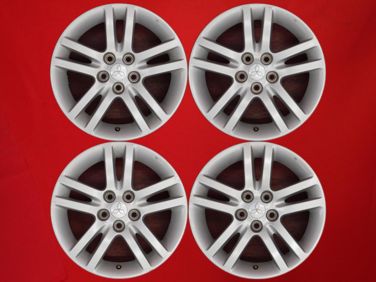 デリカ D:5(CV5W)ローデスト純正 7Jx17 +38 5/114.3 シルバー(銀色)系 デリカ D:5