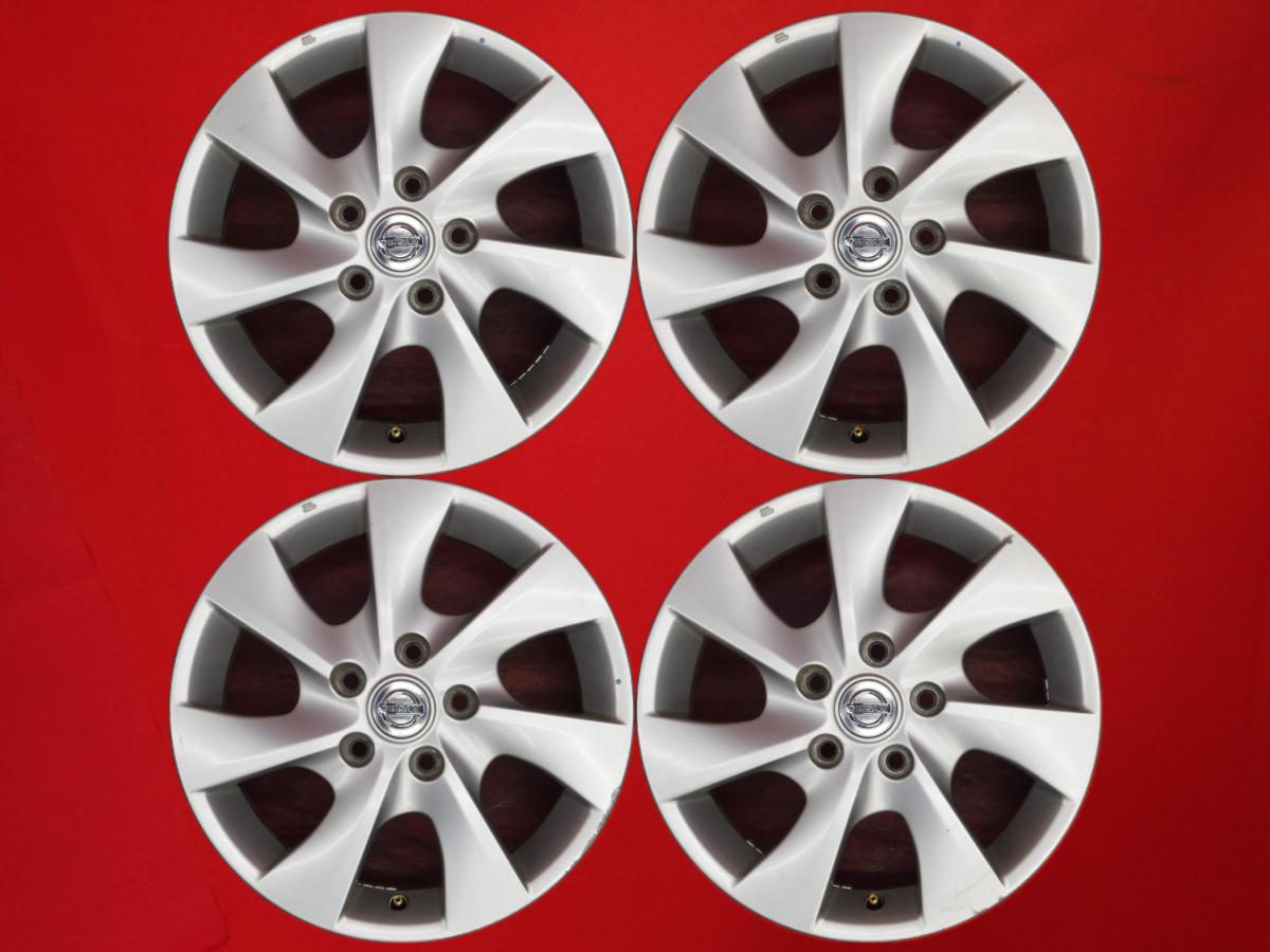 セレナ (C26)ハイウェイスター 2WD純正 6Jx16 +45 5/114.3 シルバー(銀色)系 セレナ