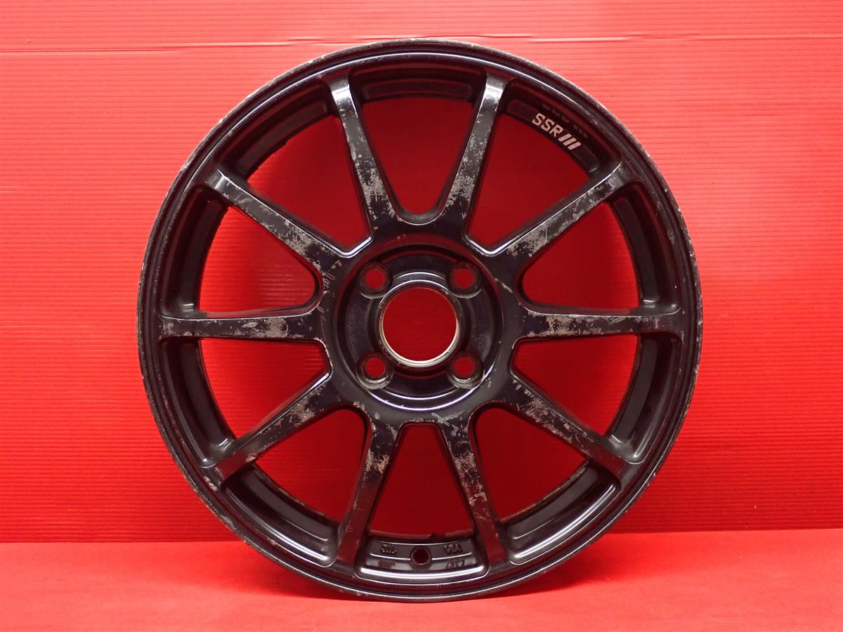 SSR GT V02(ジーティーブイゼロツー) 5Jx16 +45 4/100 ブラック(黒色)系
