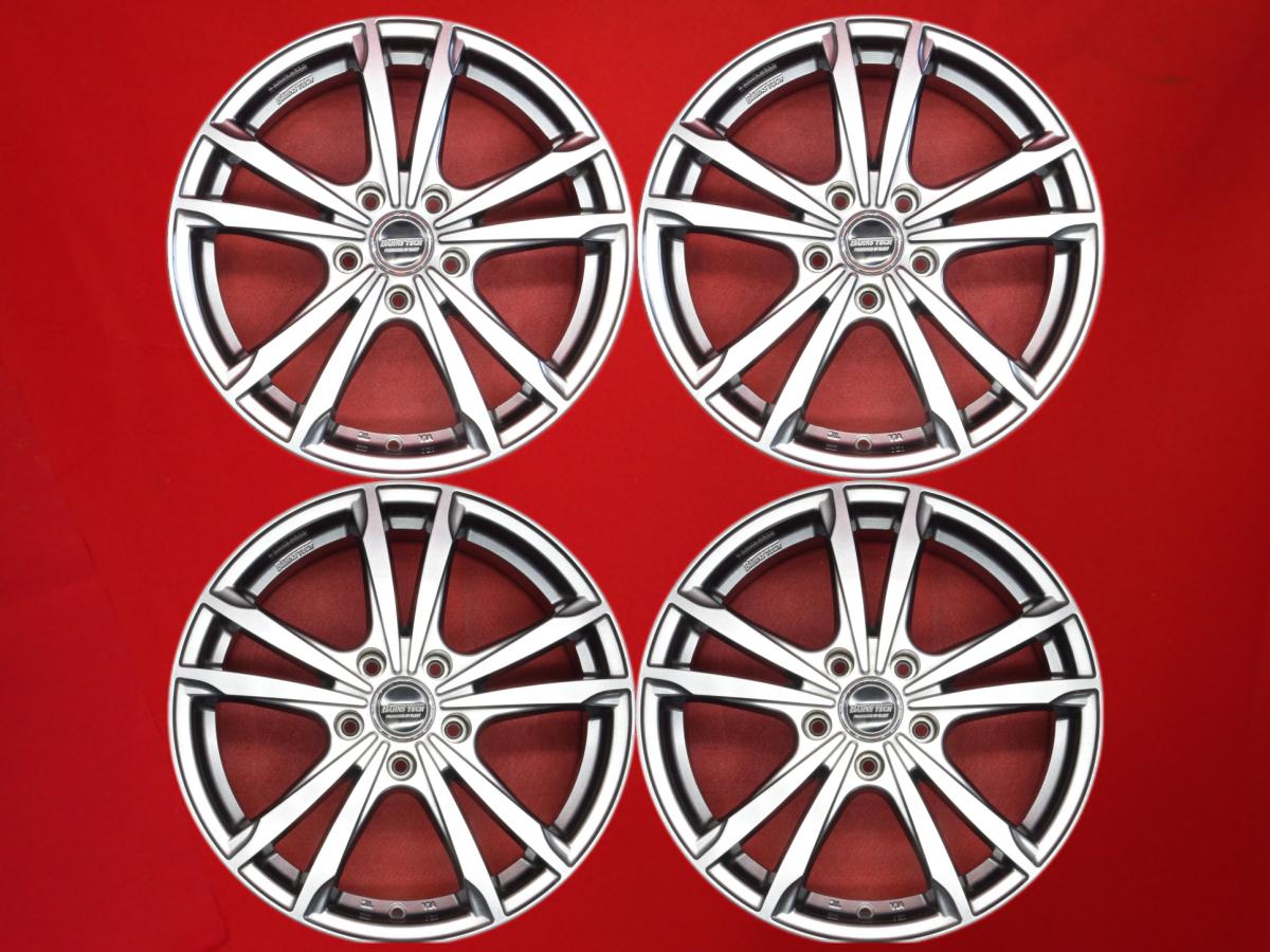 BLEST(ブレスト) BAHNS TECH JIZELIS FV ( バーンズテック ジゼリス FV ) 7Jx17 +38 5/114.3 ガンメタ系 RAV4 NX200t NX300h カローラ クロス ヴォクシー エクリプスクロス ハリアー カムリ セレナ ノア デリカ D:5