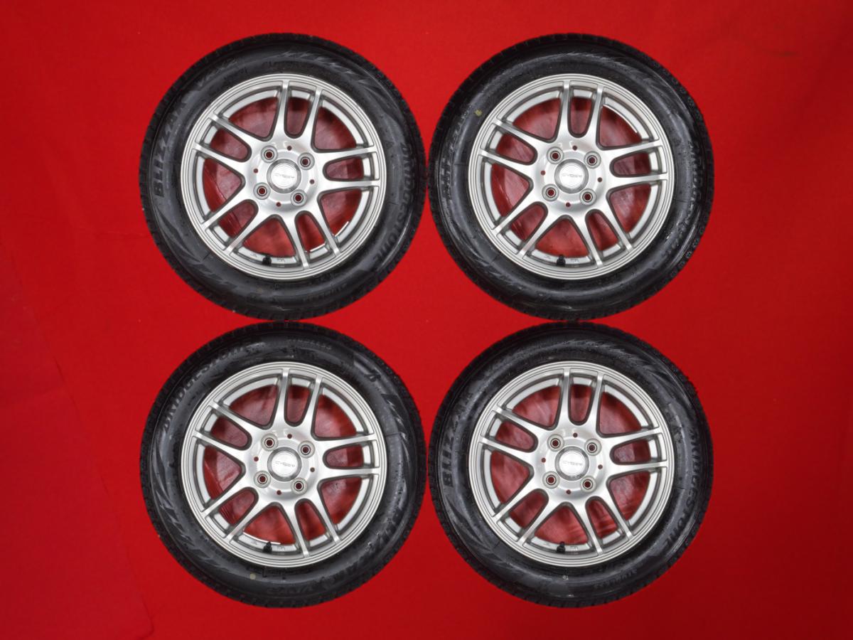 ブリヂストン ブリザック VRX2 BRIDGESTONE BLIZZAK VRX2 155/65R14 75Q 5Wスポークタイプ 1P 4.5Jx14 +43 4/100 ガンメタ系