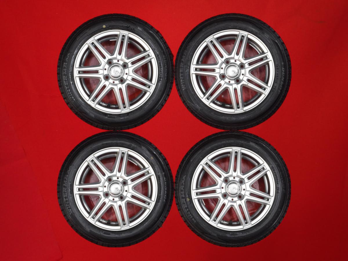ダンロップ ウィンターマックス 02 WM02 DUNLOP WINTER MAXX 02 WM02 155/65R14 75Q 7Wスポークタイプ 1P 4.5Jx14 +45 4/100 ガンメタ系 ハイゼット キャディー ムーヴ コンテ エヌボックス スラッシュ ルークス プレオ プラス ムーヴ キャンバス ハイゼットトラック eKクロ
